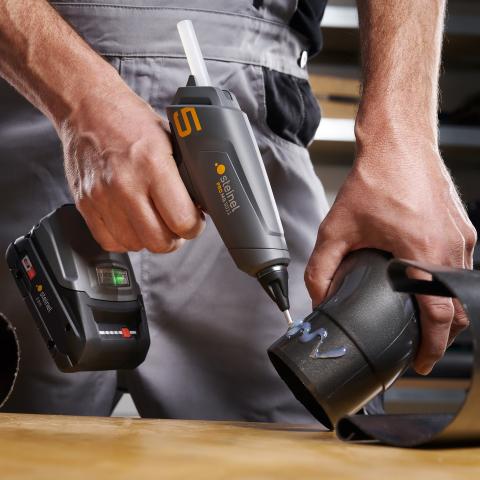  PRO MobileGlue 5011 CAS including rechargeable 2,0 Ah battery and charger